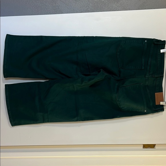 Judy Blue Green Ankle Cropped Jeans - Picture 4 of 8